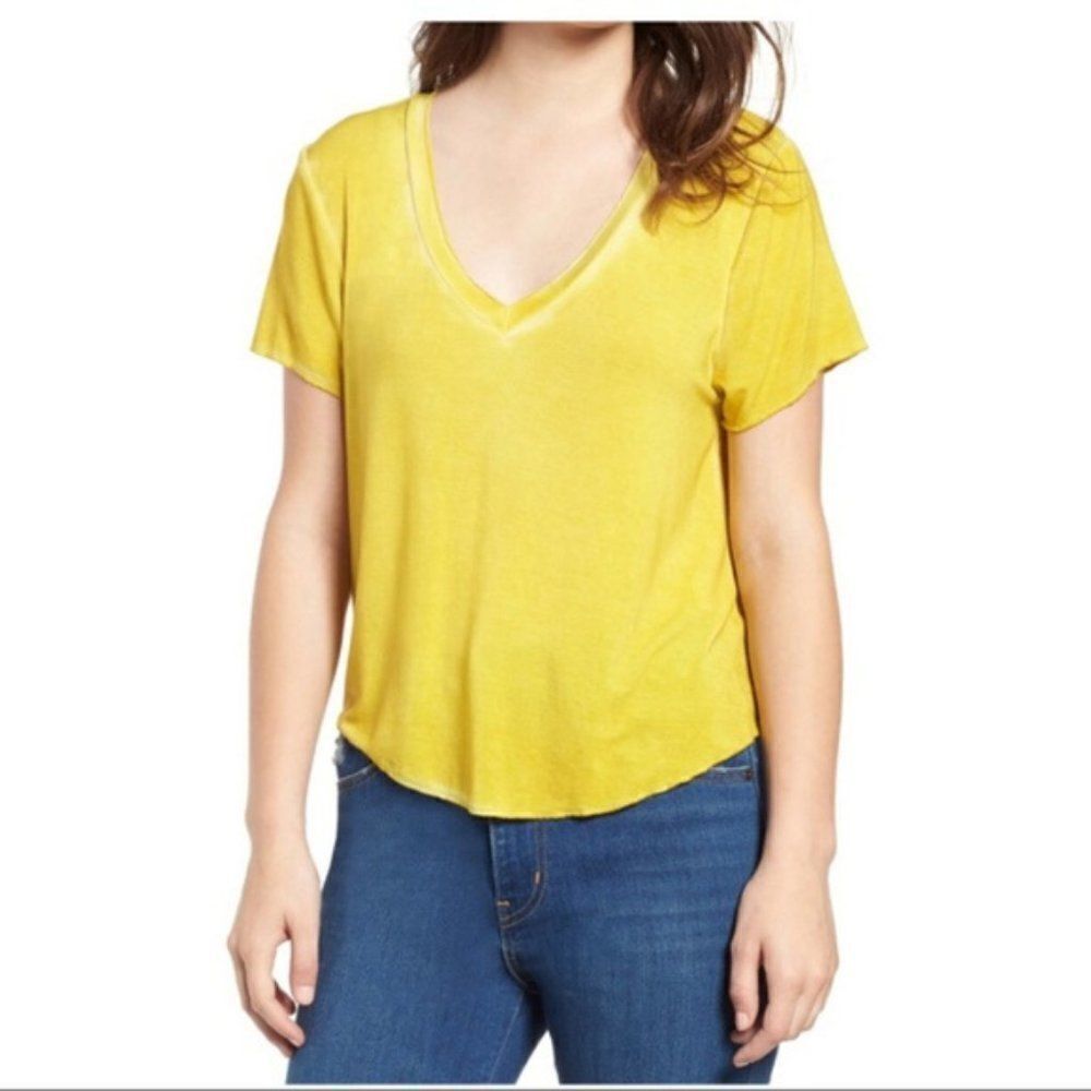 Ten Sixty Sherman Meet & Greet Raw Edge V-Neck Tee